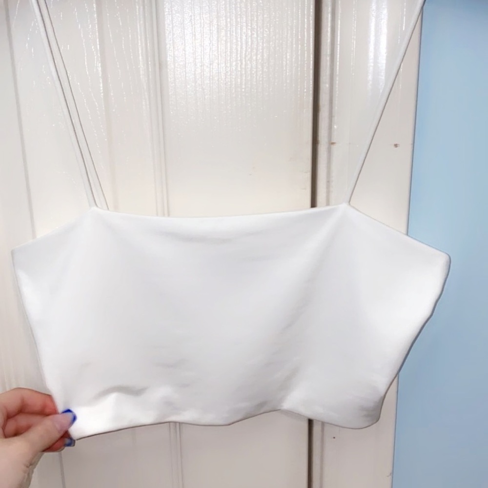 Silky crop top